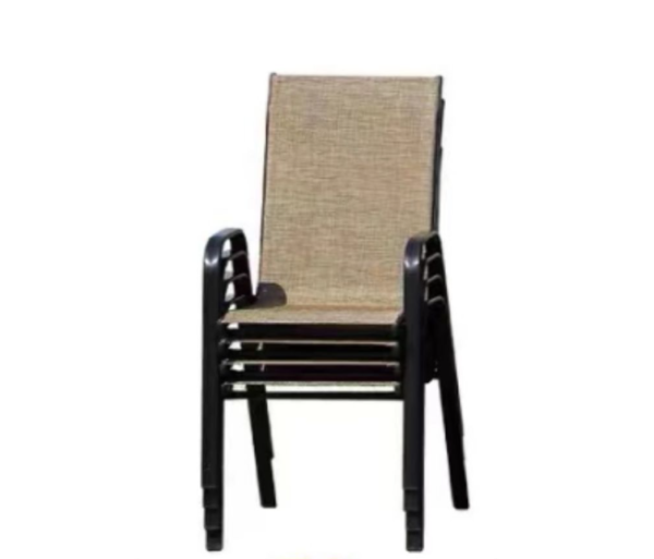 ⁦כסא אירוח דגם פטיו צבע חום בהיר⁩ – תמונה ⁦2⁩