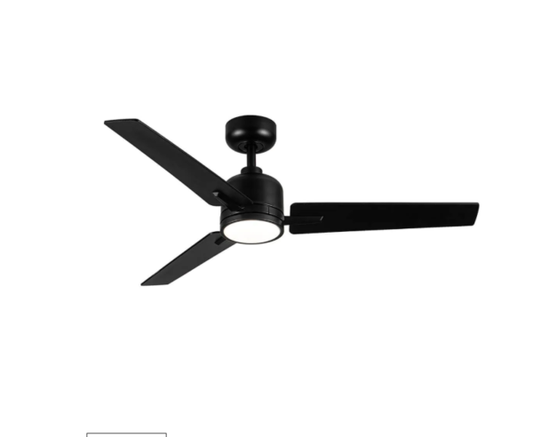 מאוורר תקרה "25W GENESIS50 52 עם שלט- שחור